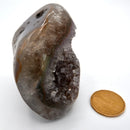 Druze - Amethyst - Full Body Polished-Rock Tumbling-Azure Green-Variant 1-The Bat Witch Cavern