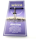 Wicca Direction Amulet Necklace-Jewellery-Azure Green-The Bat Witch Cavern