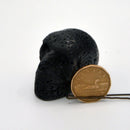 Lava Stone Skull 1.75"-Crystal/Stones-Kheops - SR-The Bat Witch Cavern
