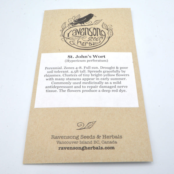 St Johns Wort Seeds-Scents/Oils/Herbs-RavenSong-The Bat Witch Cavern