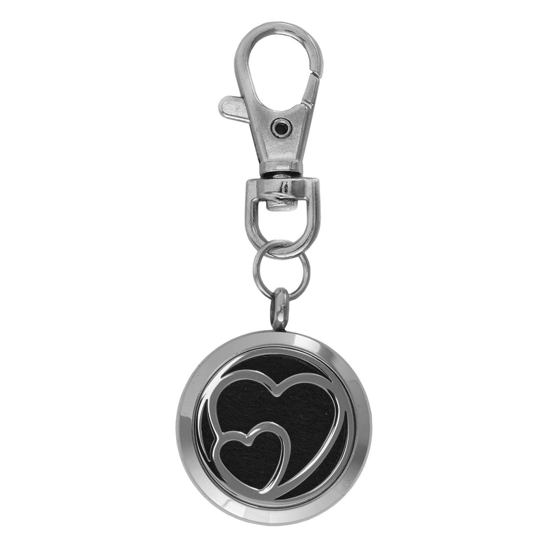 Keychain - Heart Aromatherapy-Home/Altar-Quanta Distribution Inc.-The Bat Witch Cavern