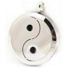 Necklace - Yin Yang Aromatherapy Pendant-Jewellery-Quanta Distribution Inc.-The Bat Witch Cavern