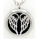 Necklace - Wings Aromatherapy Pendant-Jewellery-Quanta Distribution Inc.-The Bat Witch Cavern