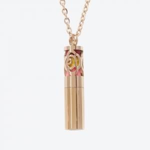 Pendant - Aroma Therapy Tube - Rose Gold-Jewellery-Quanta Distribution Inc.-The Bat Witch Cavern