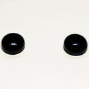 Earrings - Australian Black Jade Dome Studs