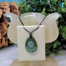Collier - Patte d'Ours - Jade Néphrite Canadien 1"