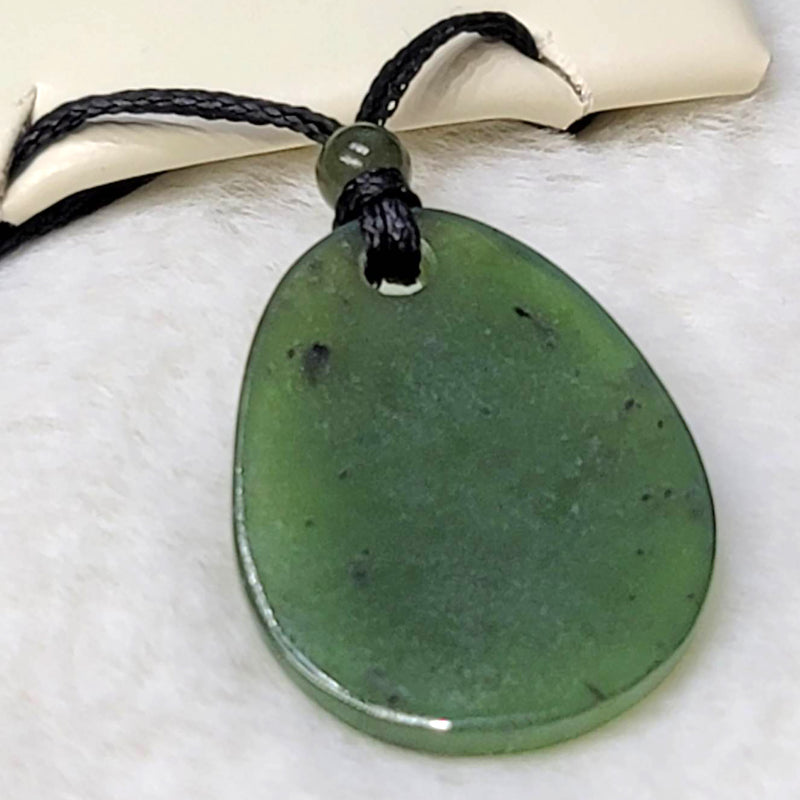 Necklace - Bear Paw - Canadian Jade Nephrite 1"