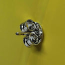 Earrings - Heart Studs - Canadian Jade 0.25"