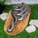 Miroir à main de dragon