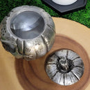 Pumpkin Skull Pot - (4.33" Tall)