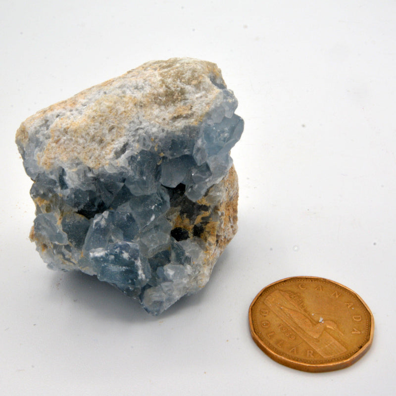 Celestite Clusters - Variants of Each-Rock Tumbling-Kheops-Variant 25 - 180grams-The Bat Witch Cavern