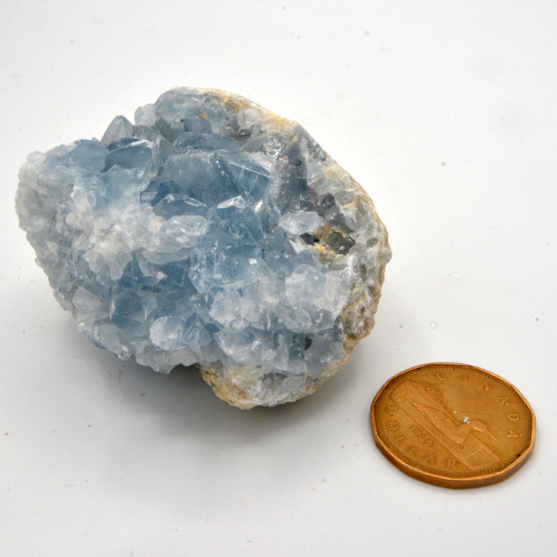 Celestite Clusters - Variants of Each-Rock Tumbling-Kheops-Variant 28 - 268grams-The Bat Witch Cavern