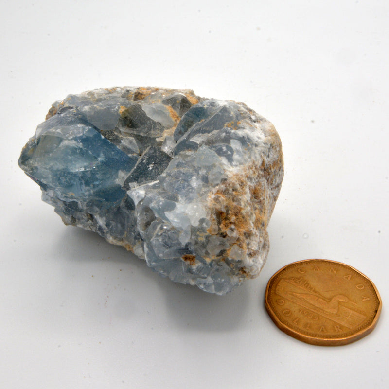 Celestite Clusters - Variants of Each-Rock Tumbling-Kheops-Variant 2 - 288grams-The Bat Witch Cavern