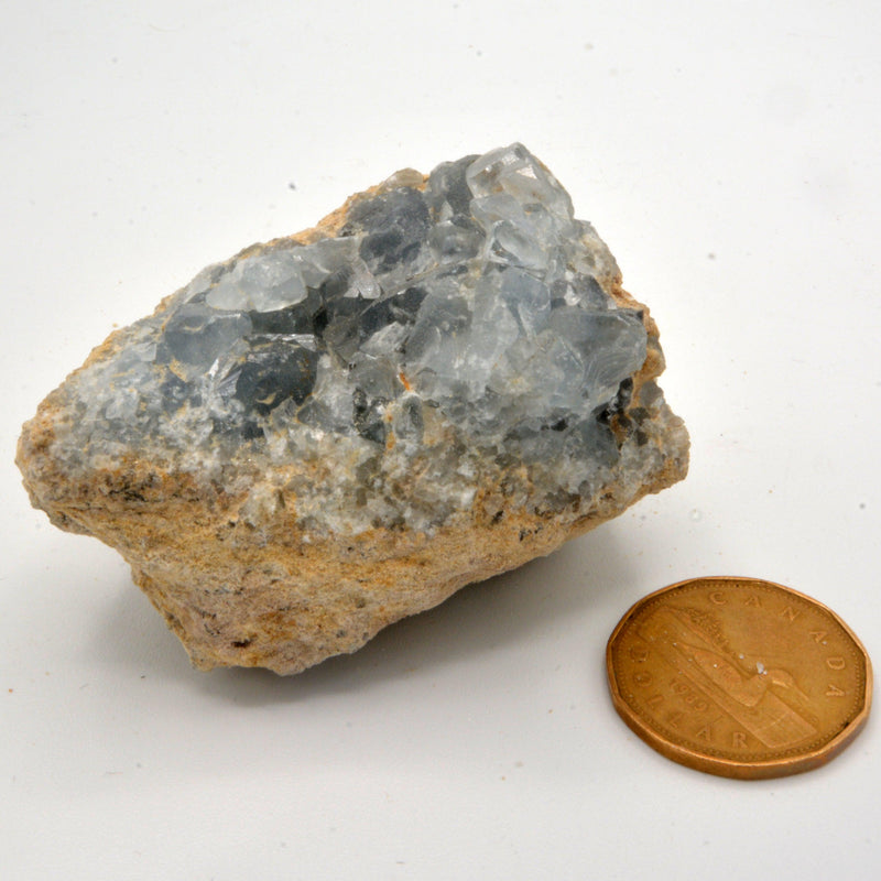 Celestite Clusters - Variants of Each-Rock Tumbling-Kheops-Variant 32 - 213grams-The Bat Witch Cavern