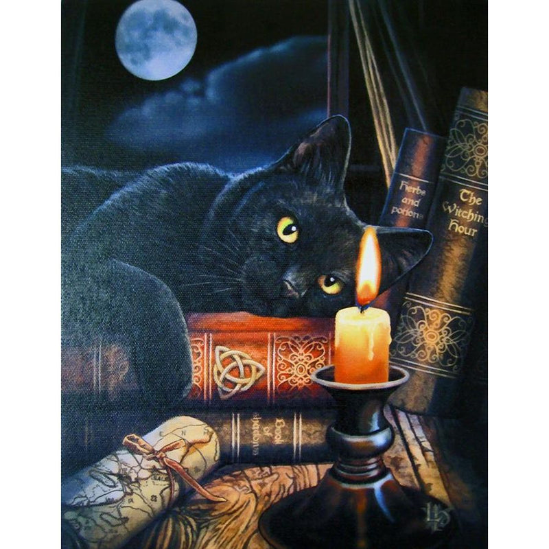 Canvas Art Print - Witching Hour by Lisa Parker-Home/Altar-Kheops-The Bat Witch Cavern