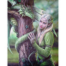 Canvas Art Print - Kindred Spirits by Anne Stokes-Home/Altar-Kheops-The Bat Witch Cavern