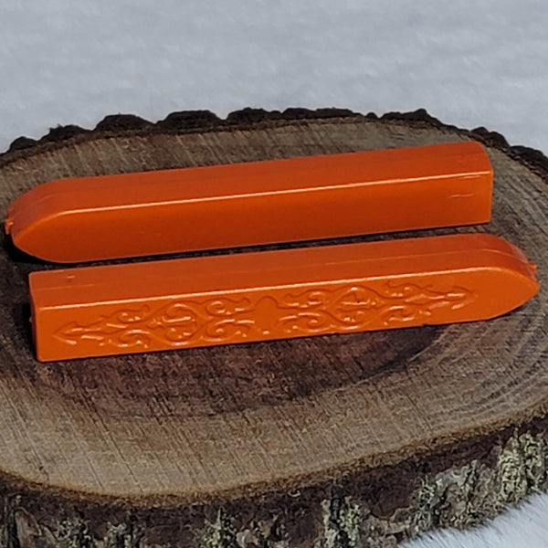 Bâton de sceau de cire - Orange (bâton unique)