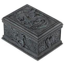 Celtic Dragon Trinket Box-Home/Altar-Quanta Distribution Inc.-The Bat Witch Cavern