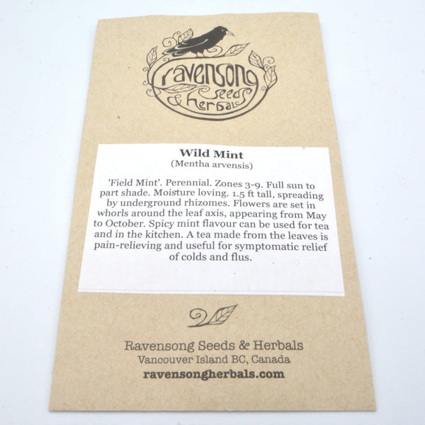 Wild Mint Seeds-Scents/Oils/Herbs-RavenSong-The Bat Witch Cavern
