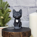 Teehee Cat Figurine - (4" Tall)