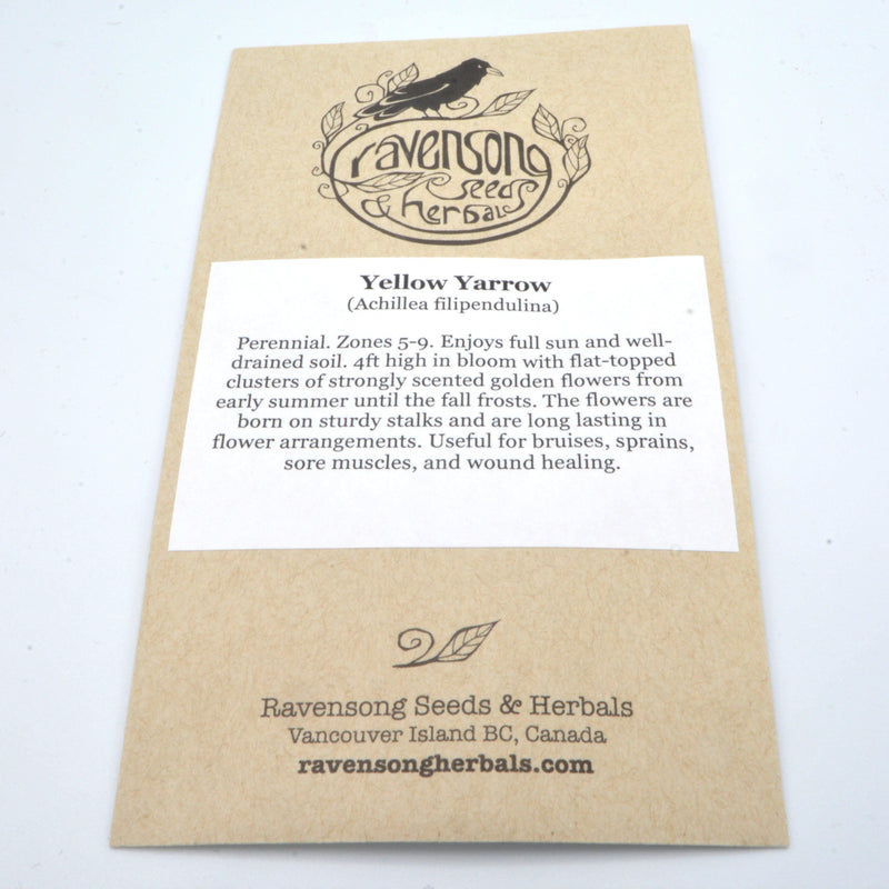 Yellow Yarrow Seeds-Scents/Oils/Herbs-RavenSong-The Bat Witch Cavern