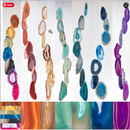 Agate Wind Chimes - Small-Home/Altar-Nature's Expression-Red/Brown Hue-The Bat Witch Cavern