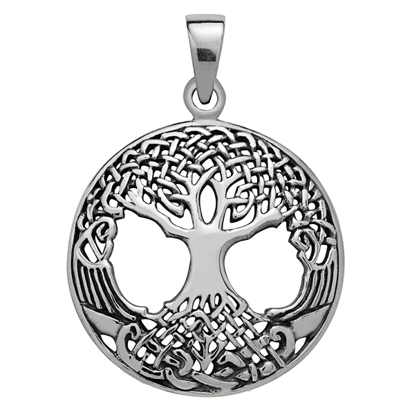 Pendant - Tree of Life (.925 Sterling Silver)-Jewellery-Starlinks-The Bat Witch Cavern