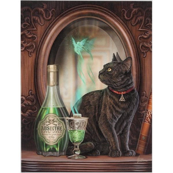 Canvas Art Print - Absinthe by by Lisa Parker-Home/Altar-Kheops-The Bat Witch Cavern