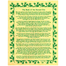 Deity Prayers - Rede of the Horned One-Tarot/Oracle-Azure Green-The Bat Witch Cavern