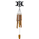 Bamboo Windchime - Triple Moon Goddess 22"-Home/Altar-Kheops-The Bat Witch Cavern