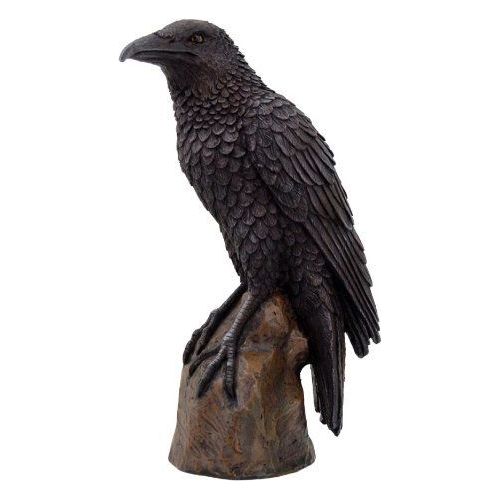 Raven Statue-Home/Altar-Quanta Distribution Inc.-The Bat Witch Cavern