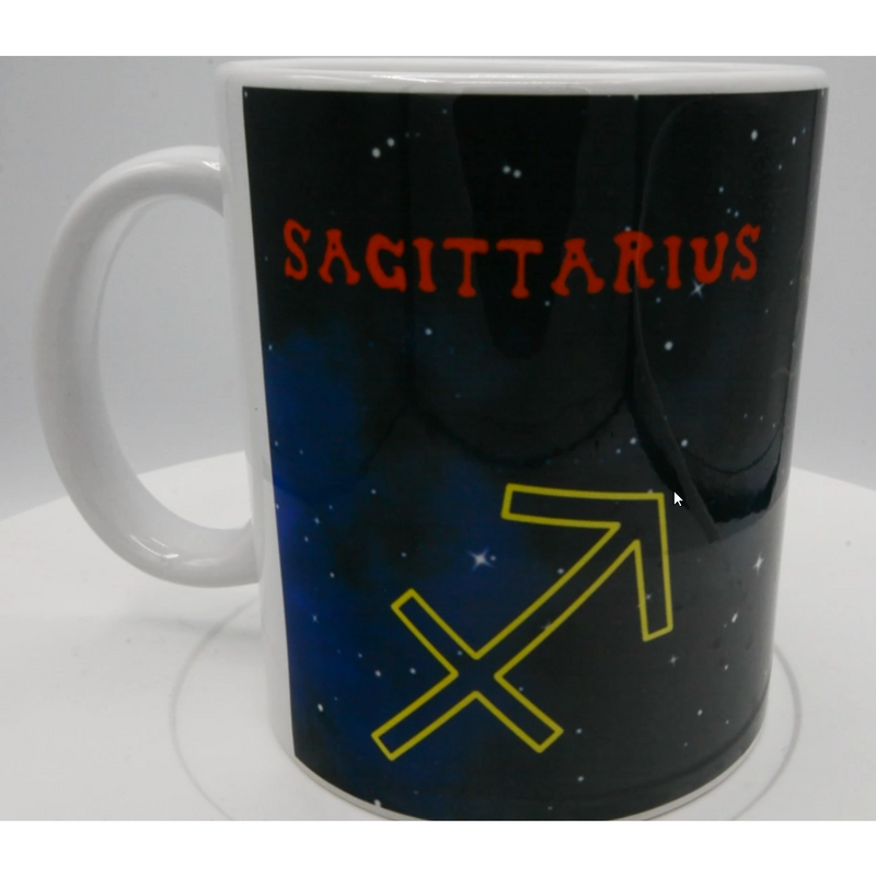 Astrological Signs - Sagittarius - 11oz-Crafted Products-The Bat Witch Cavern-The Bat Witch Cavern