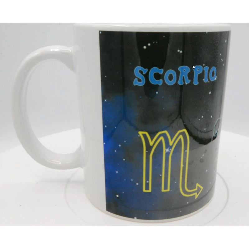 Astrological Signs - Scorpio - 11oz-Crafted Products-The Bat Witch Cavern-The Bat Witch Cavern