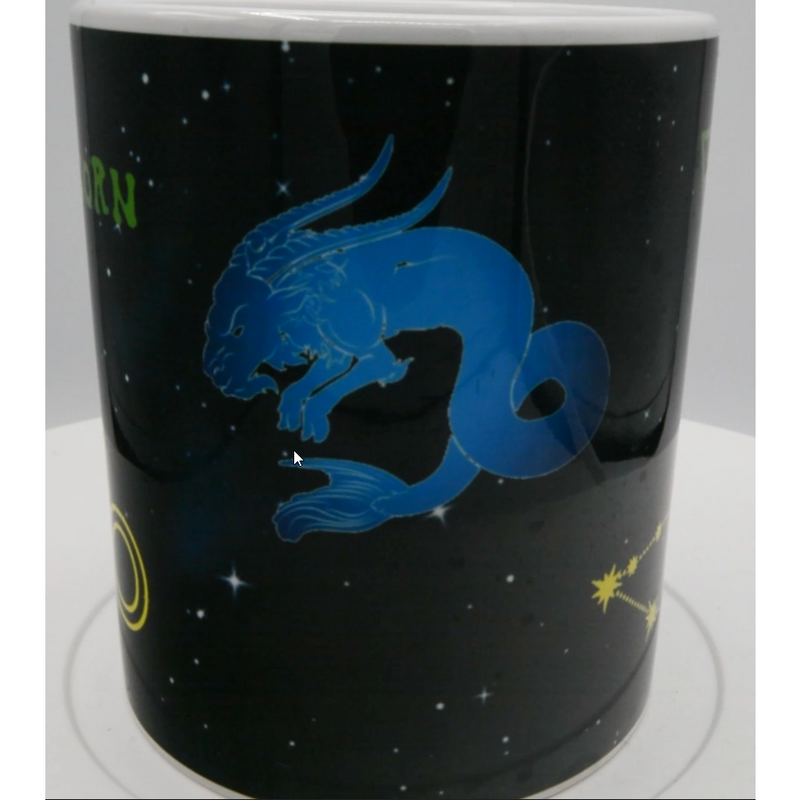 Astrological Signs - Capricorn - 11oz-Crafted Products-The Bat Witch Cavern-The Bat Witch Cavern