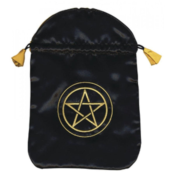 Tarot Bag - Pentacle - 6" x 9"-Home/Altar-Quanta Distribution Inc.-The Bat Witch Cavern