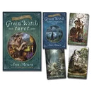 Ensemble de tarot de sorcière verte